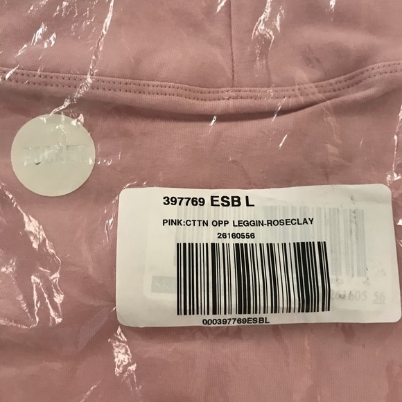 COPY - VS PINK HIGH WAIST COTTON LEGGINGS - Picture 2 of 6